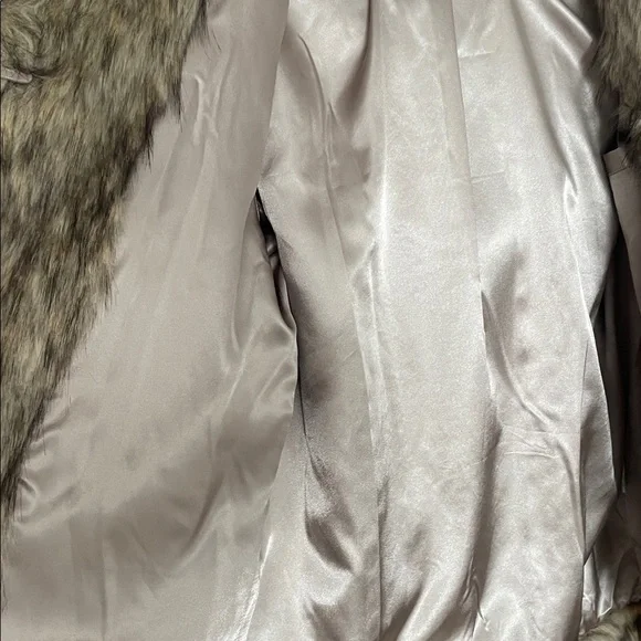 Fabulous Furs Brown Faux Fur Coat - Picture 6 of 10